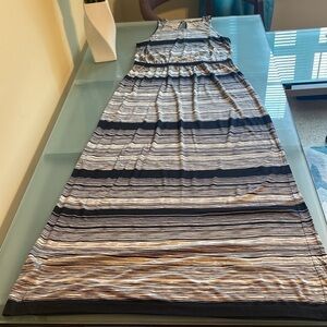 Loft Tank Dress Maxi Tank Dress Maxi Dress Vacation Dress Size M